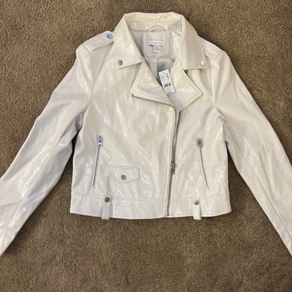 TopShop - NWT Vegan Leather Jacket